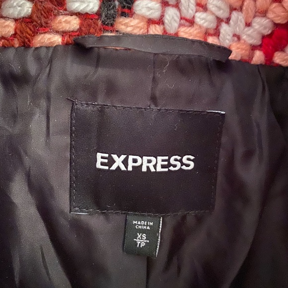 Express Knit Coat With Lapel Collar - Picture 4 of 4